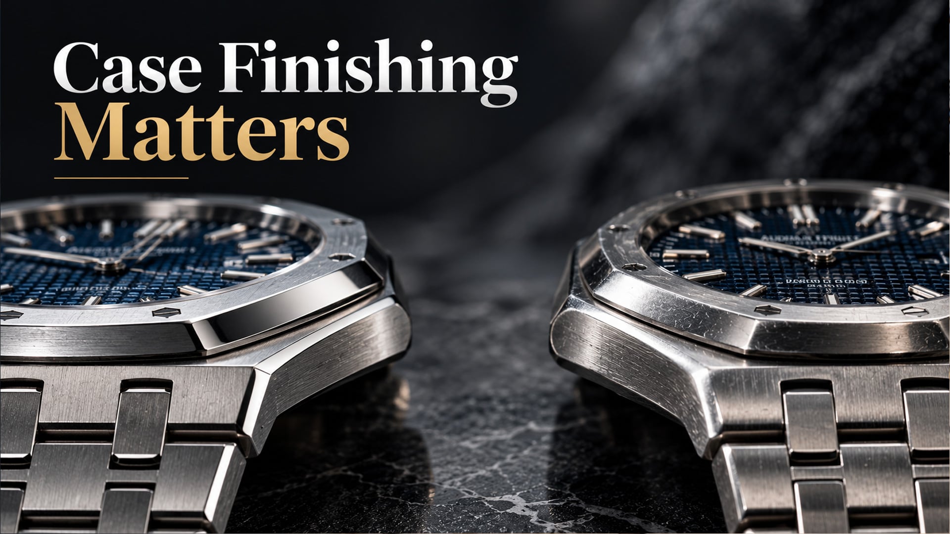 pre-owned watch case finishing