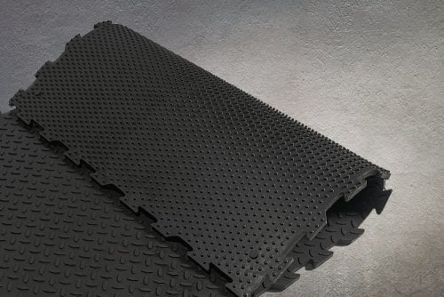 black rubber mats for gym